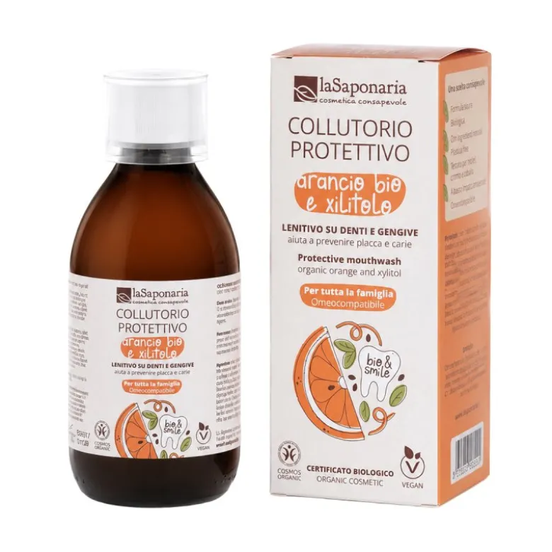 Collutorio Naturale Protettivo Arancia&Xilitolo