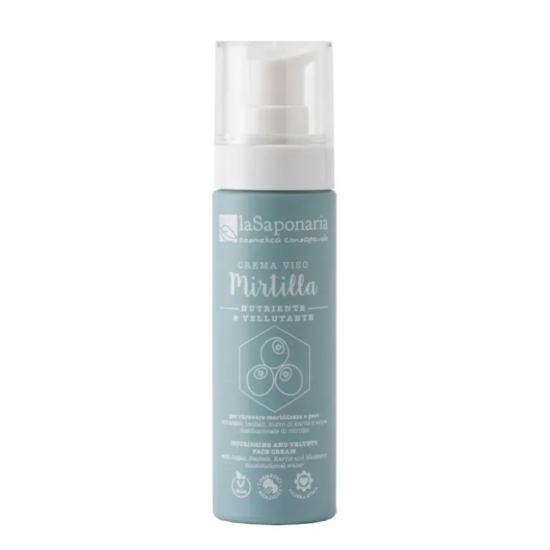 Crema viso nutriente Mirtilla