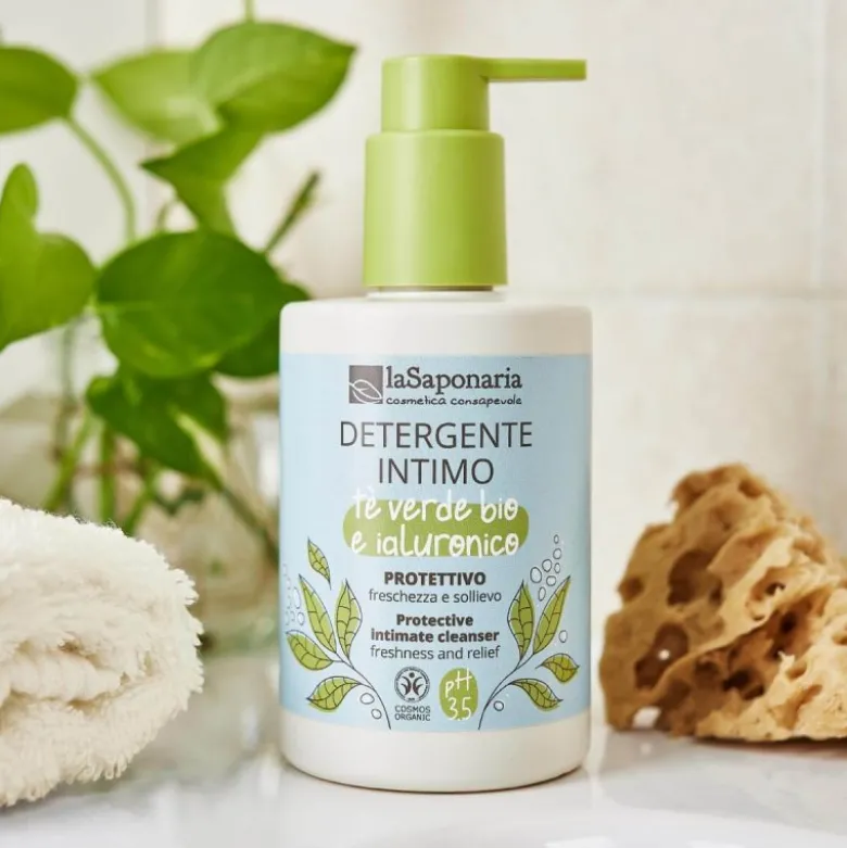 Detergente intimo Protettivo - Tè verde Bio & Ialuronico