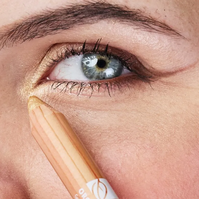 Illuminante viso e occhi oro champagne