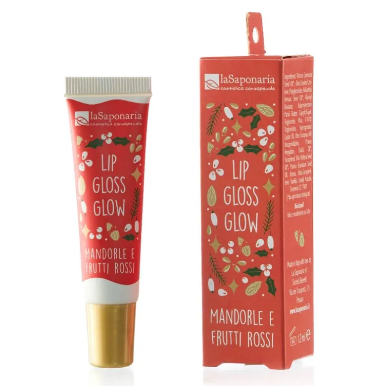 Lip gloss Glow - Mandorle & Frutti Rossi