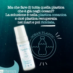 Mousse detergente viso Mirtilla