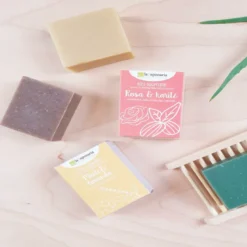 Sapone rosa e burro di karitè