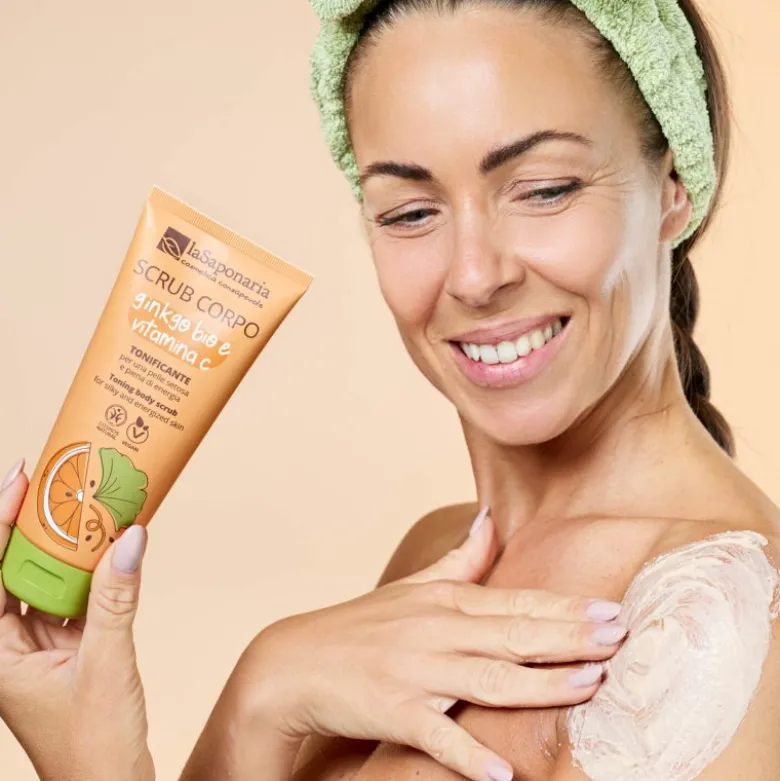 Scrub Corpo Tonificante - Ginkgo Bio e Vitamina C