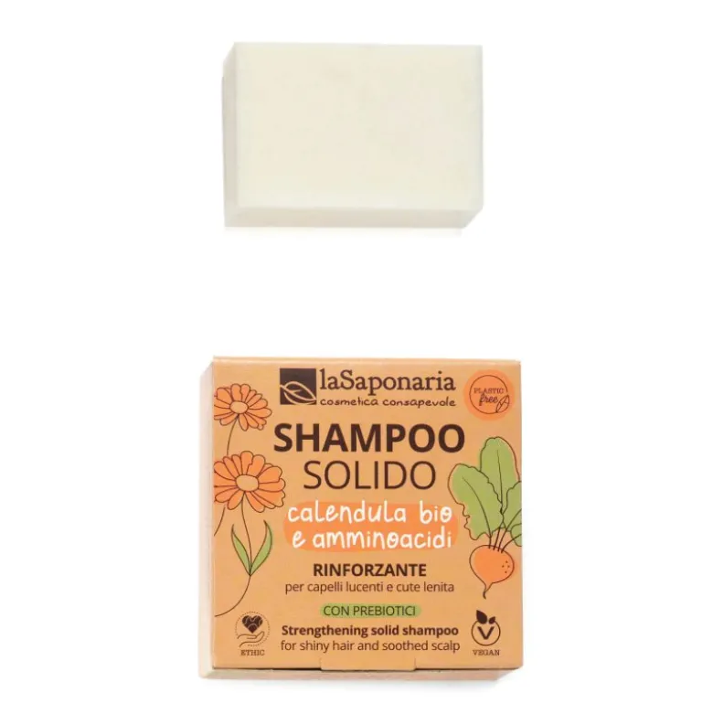 Shampoo solido rinforzante