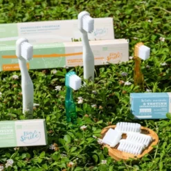 Spazzolino fibra vegetale - setole medie