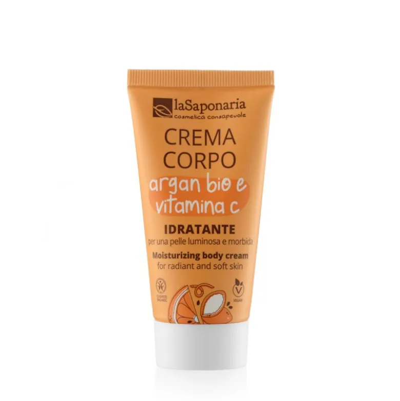 TRAVEL - Crema corpo idratante - Argan Bio e Vitamina C (30 ml)